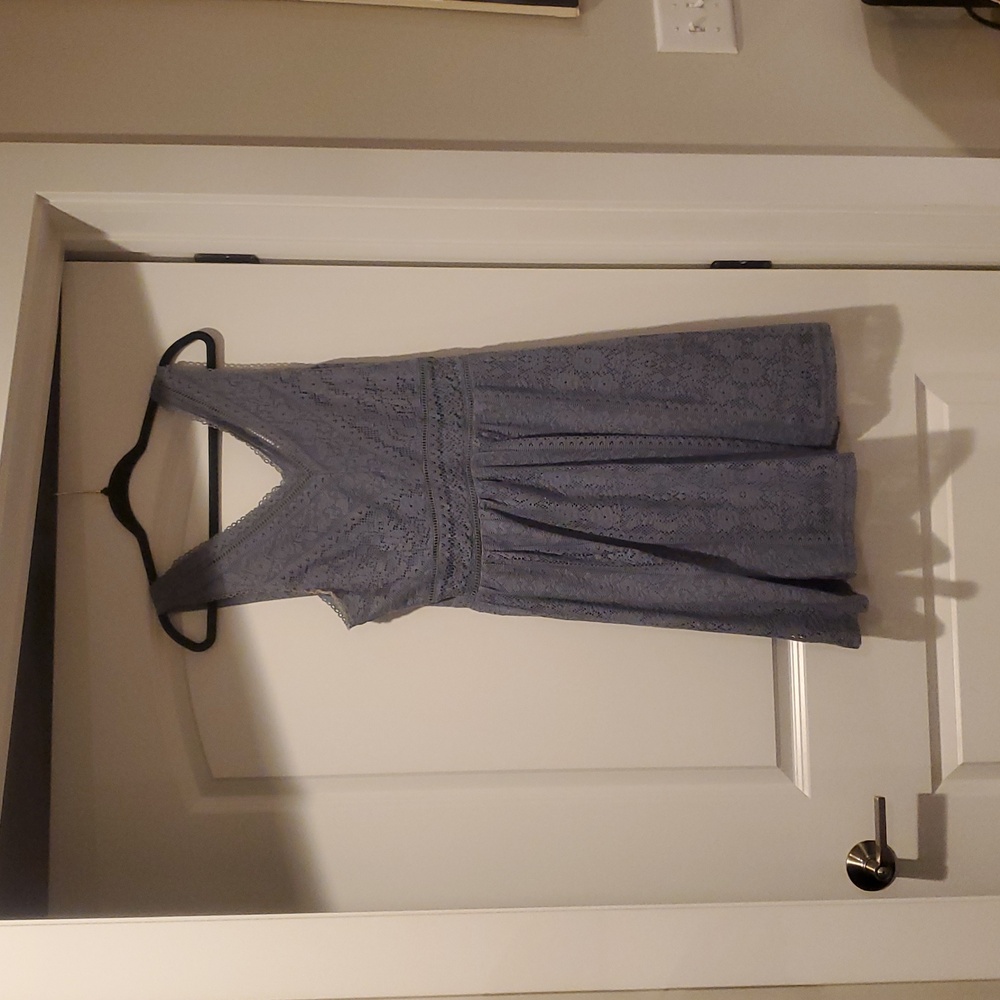 Altar'd State Blue Lace Dress